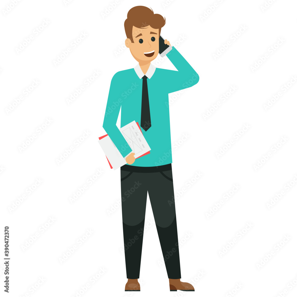 Delighted businessman expressing his emotions
Delighted businessman expressing his emotions