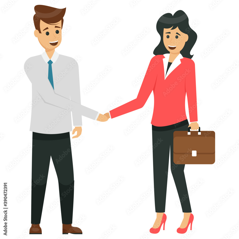 Business partners shaking hands
Business partners shaking hands