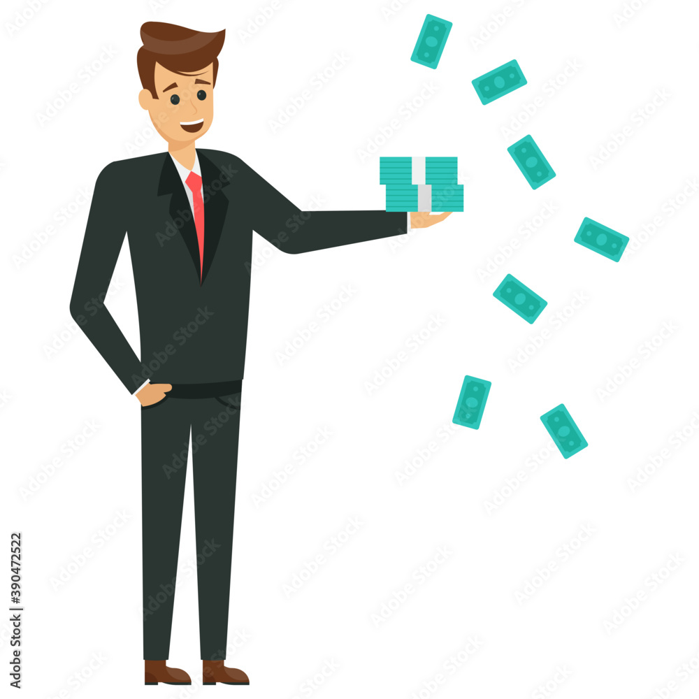 Delighted businessman expressing his emotions
Delighted businessman expressing his emotions