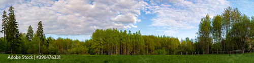 panorama of Lesnaya Polyana