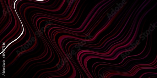 Dark Pink vector template with lines.