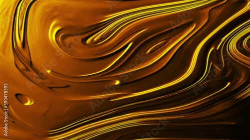 Liquid gradient animation. Digital colorful fluid wave minimalistic cover footage stylish. Abstract liquid marble video 4k for you presentation.