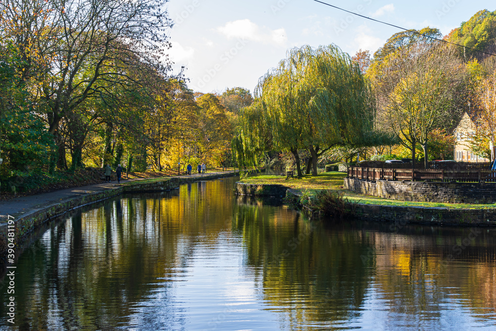 autumn along the canal