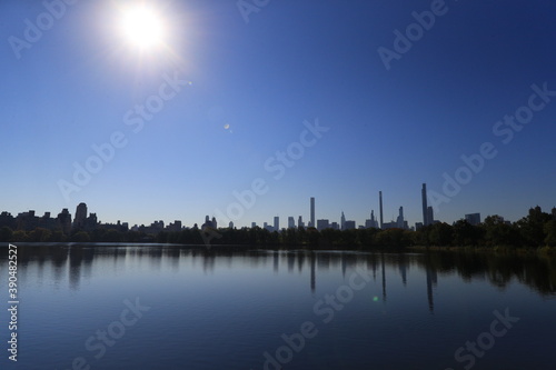 The Jackie Kennedy Onassis Reservoir in Central Park