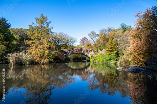 The Gapstow Bridge in Central Park