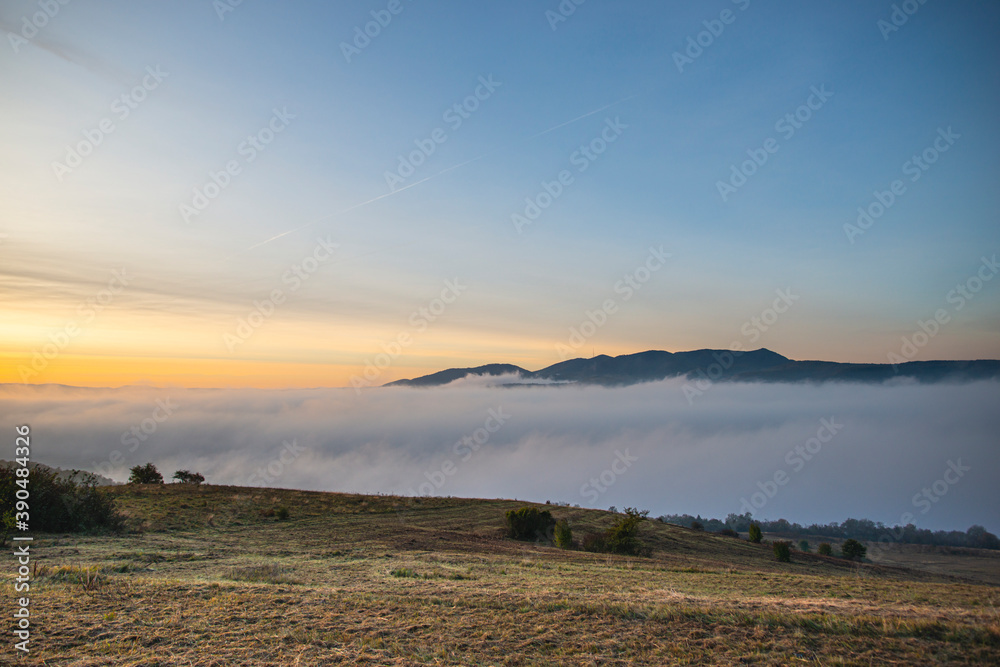 Morning fog