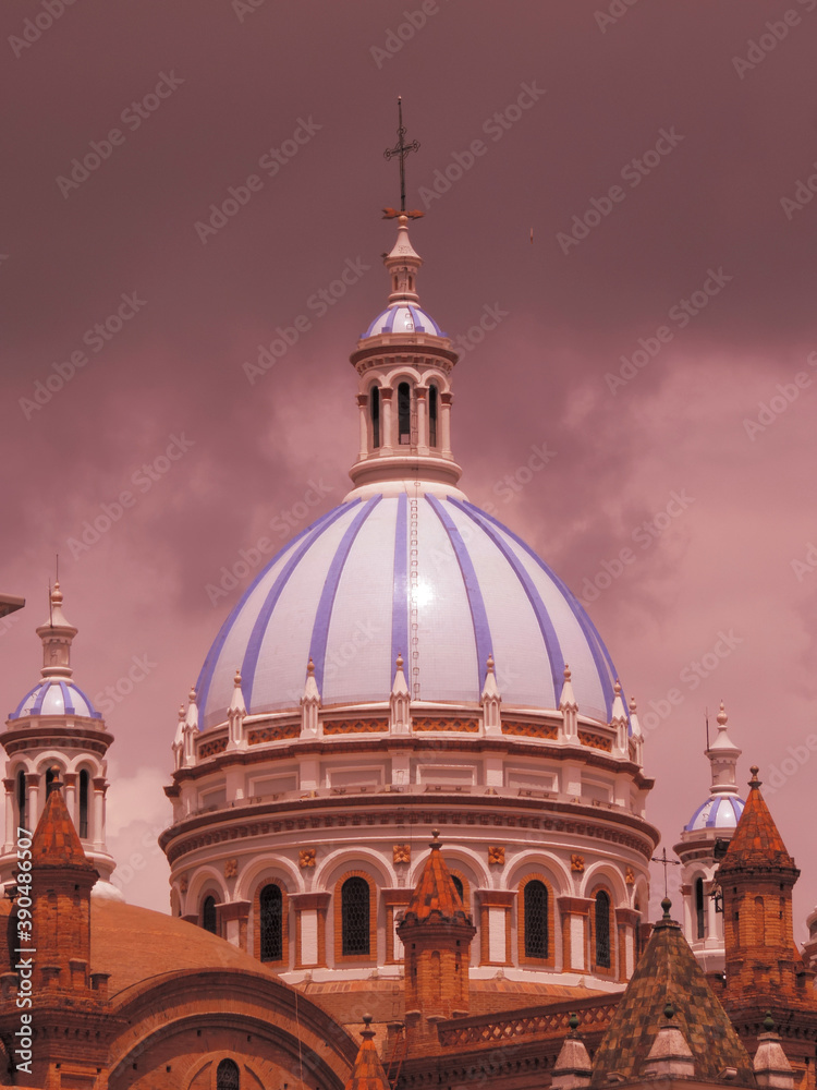 Cathedral of the Immaculate Conception - Cuenca city, Ecuador