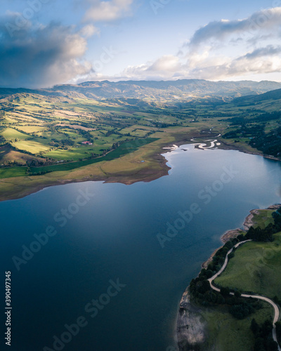 lake in the mountains