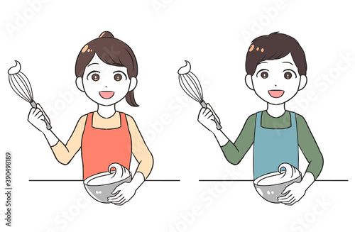 ホイップを作る