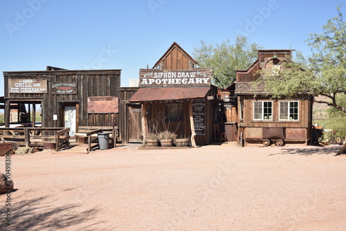 Goldfield, Arizona. U.S.A. Pioneer gold mining town