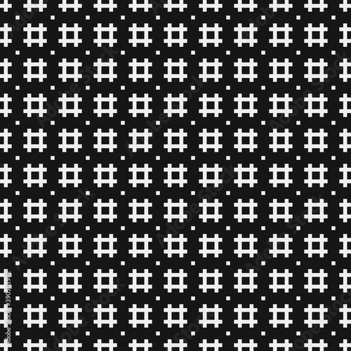 Abstract Cross Pattern Dots Logo generative computational art illustration