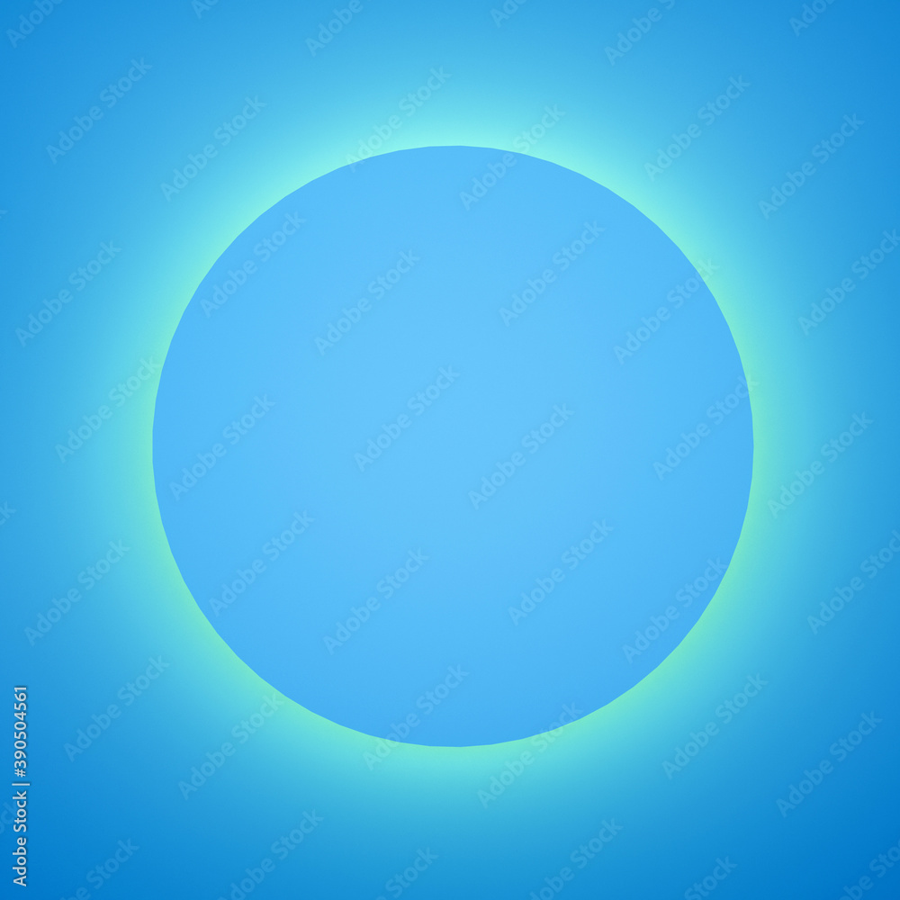 square background with circle highlighted behind