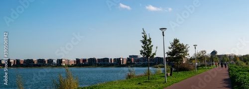 Skyline of Nijmegen Lent in Gelderland