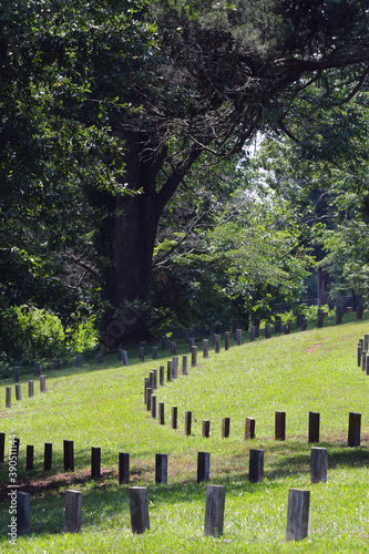 Historical cemetery in the metro Atlanta area