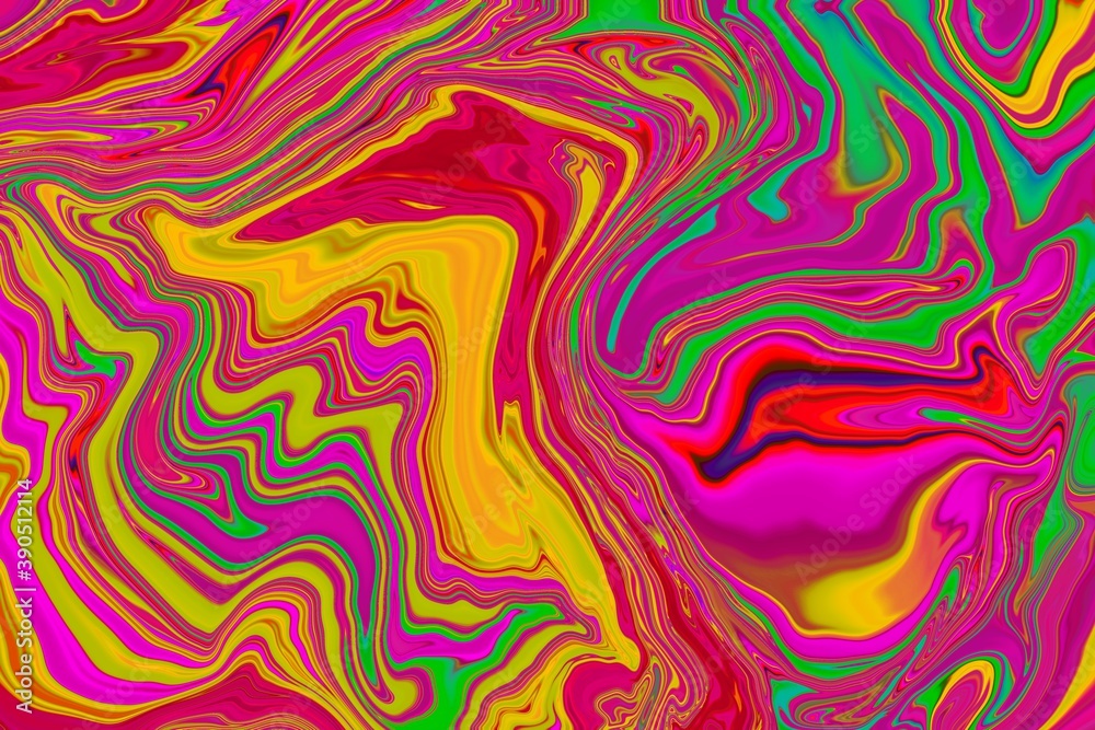 Liquid Abstract Fluid vibrant paint colors  marbeling swirls of paints 
and inks of 
Deep dark  and bright artistic colors, green, brown, red, orange, blue,  cerise,  purple