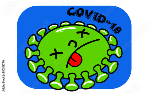 Plakat covid 19, coronavirus