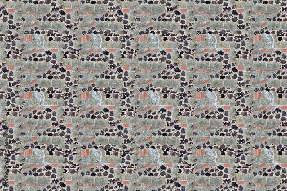 Naklejka premium stone wall texture surface pattern backdrop