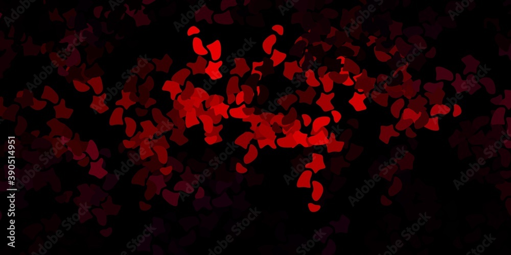 Dark pink vector pattern with abstract shapes. Dark pink vector pattern with abstract shapes.