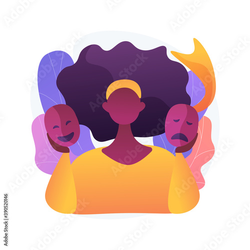 Social change abstract concept vector illustration. Human relationships, social justice behavior, public demonstration, collective protest, shout on megaphone, change innovation abstract metaphor.
