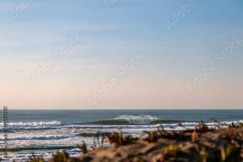 Big Waves Breaks in Northern California near San Francisco © Newman Photo