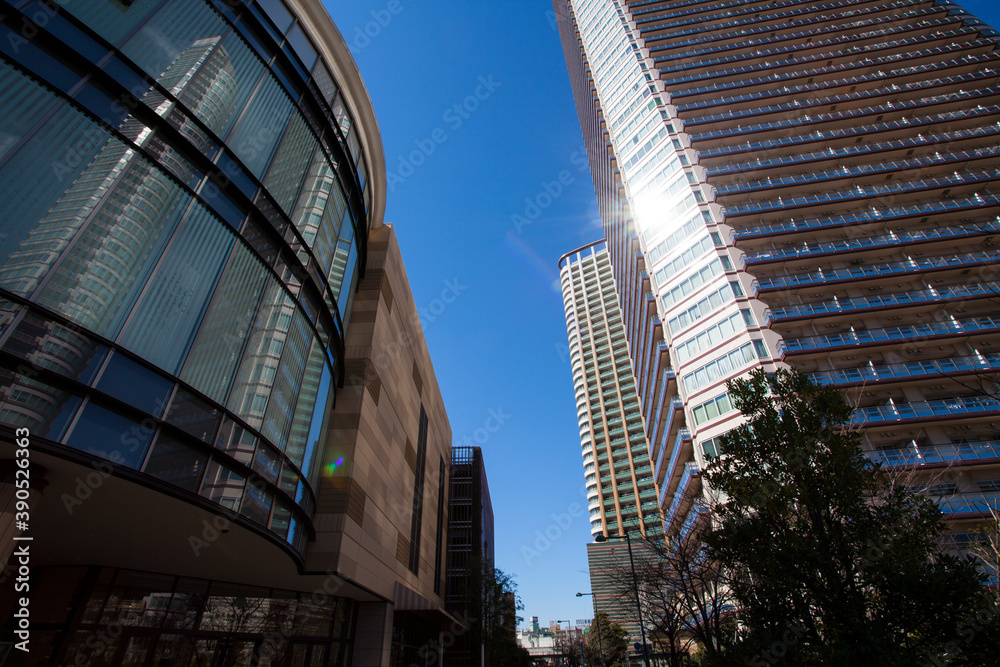 武蔵小杉の高層マンション群