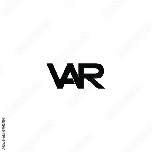 Free Download var letter original monogram logo design - GFXLoad