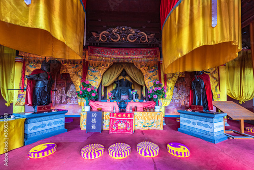 Nanzhao Tuzhu Temple, Weibaoshan Mountain, Dali, Yunnan, China photo