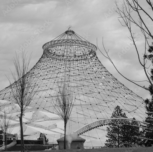 Pavilion at Riverfront park  in Spokane WA 