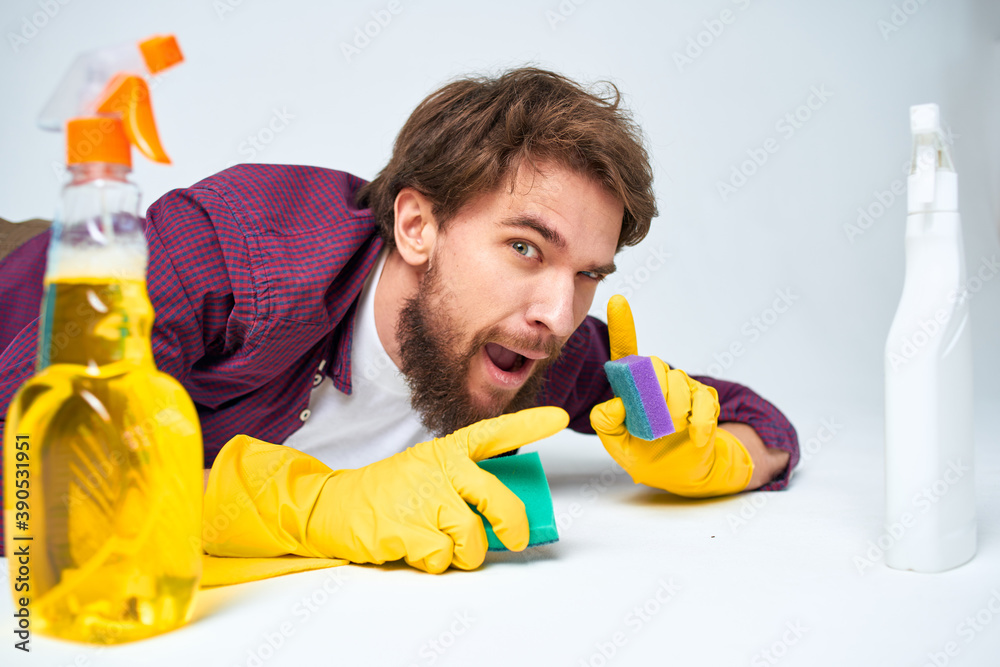 man detergent floor cleaning professional homework service man detergent floor cleaning professional homework service