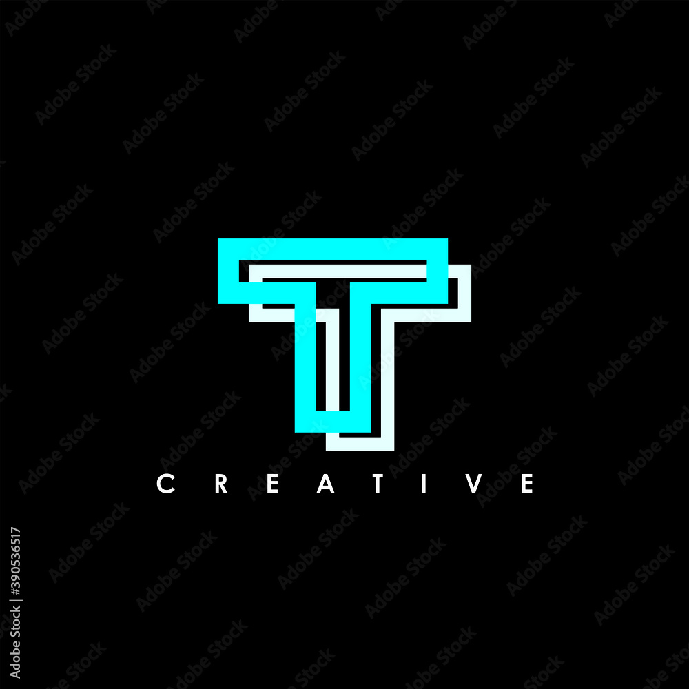TT Letter Initial Logo Design Template Vector Illustration	

