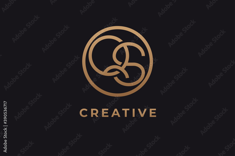 Abstract initial letter Q and S logo,usable for branding and business logos, Flat Logo Design Template, vector illustration Abstract initial letter Q and S logo,usable for branding and business logos, Flat Logo Design Template, vector illustration