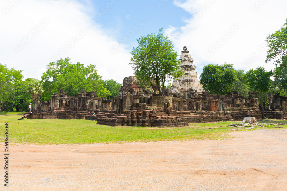 View of Prasat Phanom Wan Historical Park, Nakhon ratchasima, Thailand. View of Prasat Phanom Wan Historical Park, Nakhon ratchasima, Thailand.
