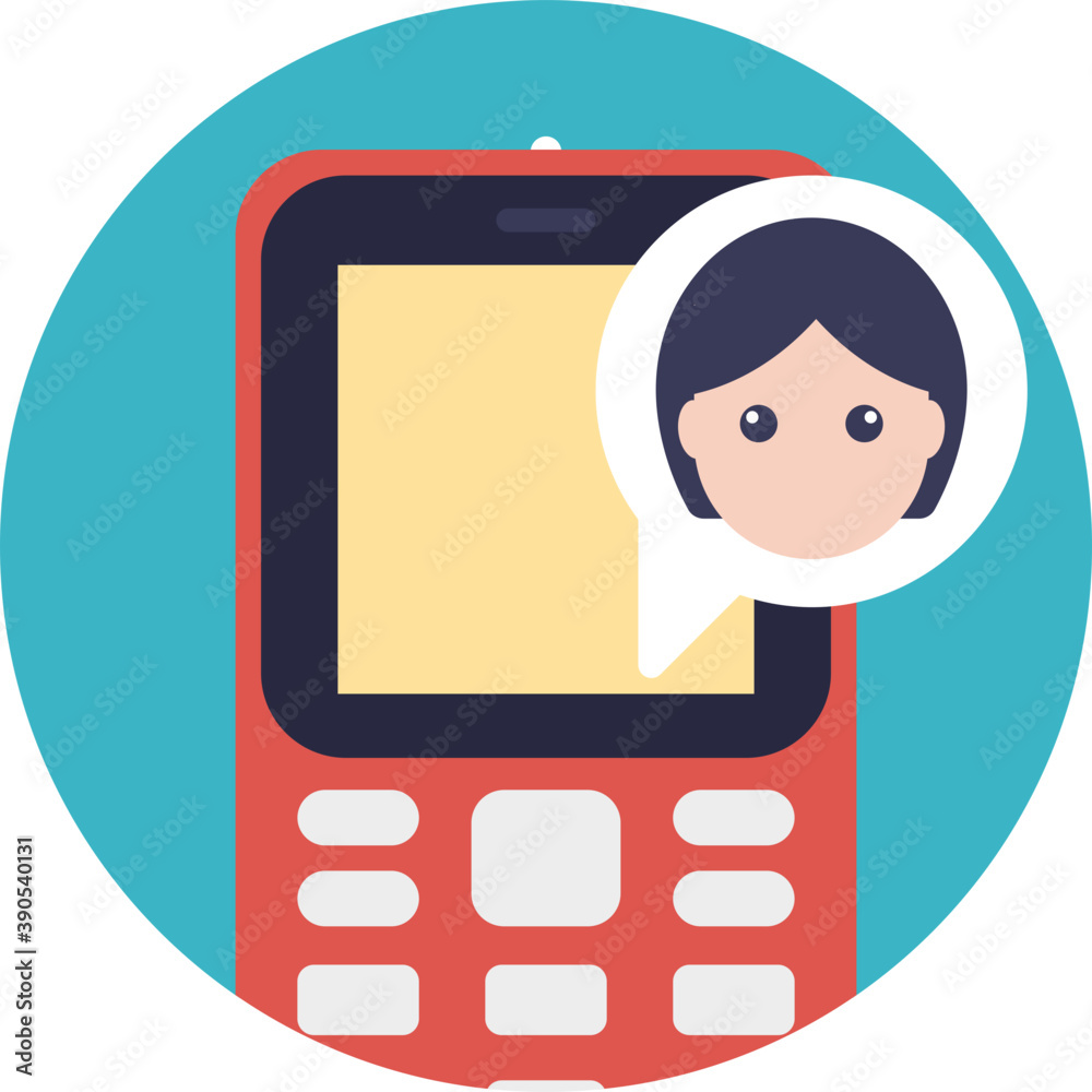A monitor screen with a woman avatar presenting concept of video calling
A monitor screen with a woman avatar presenting concept of video calling