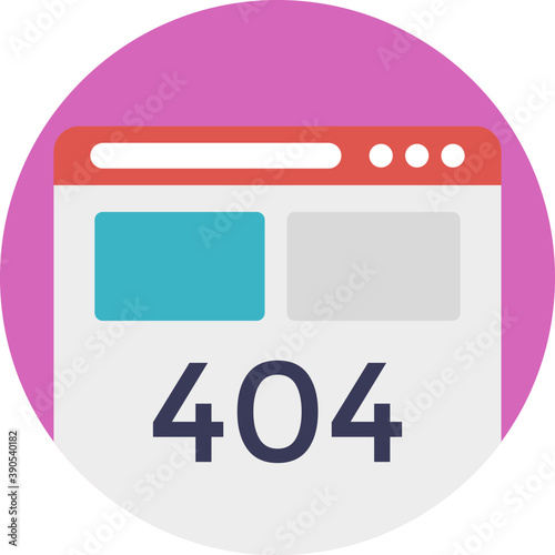 A web page error message called 404 error