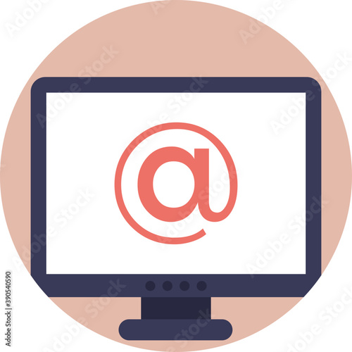 
Web-based email account interface 
