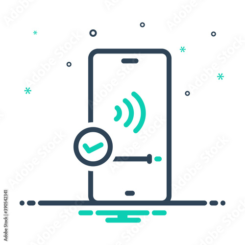 Mix icon for allow