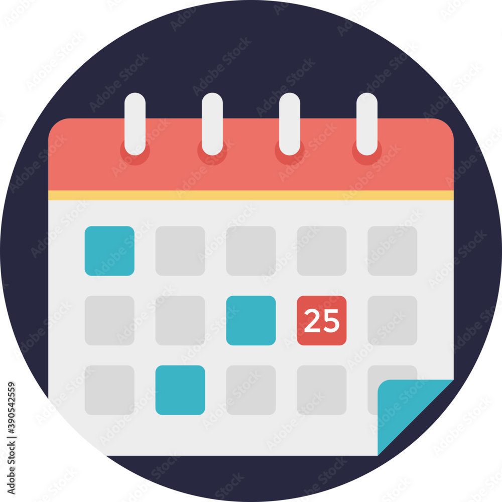 Table Calendar with specific date marked showing event planning concept
Table Calendar with specific date marked showing event planning concept