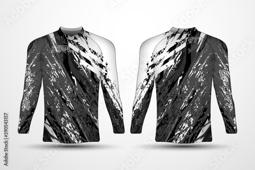 T-shirt template  sport jersey design