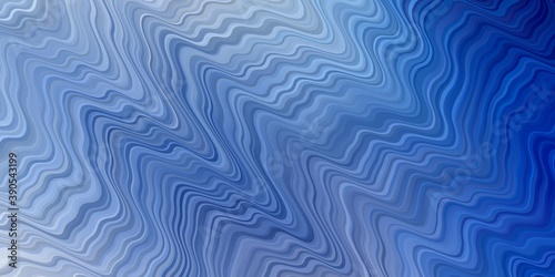 Light BLUE vector pattern with curves.