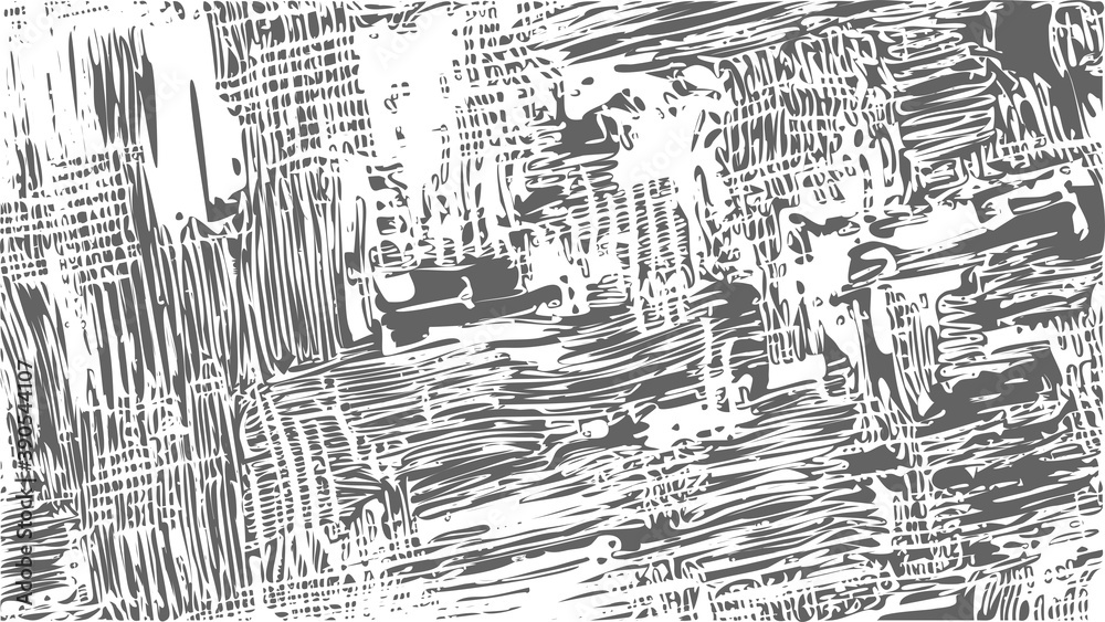 Hand drawn gray wall vector surface. Rough stripe grain. Stucco backdrop illustration, cross hatch plastering