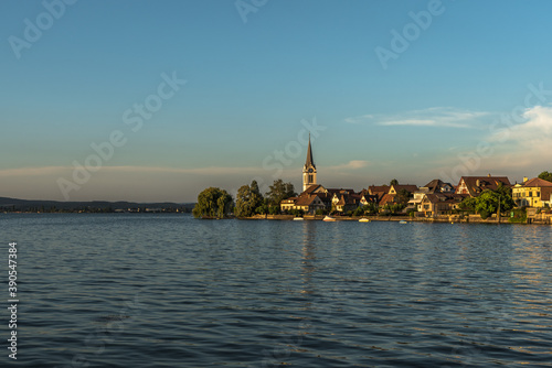 Blick auf Berlingen am Bodensee, Kanton Thurgau, Schweiz photo