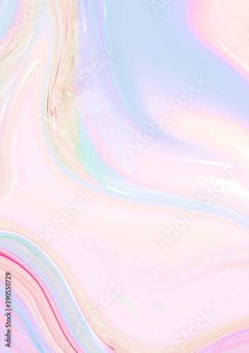 Abstract pastel holographic textured background