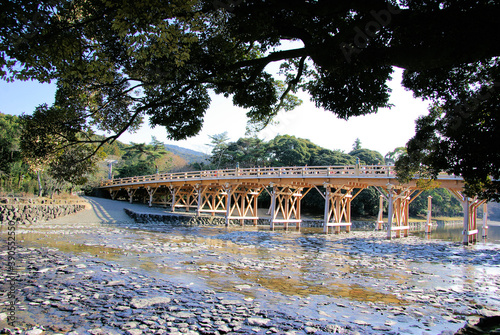三重県　伊勢神宮　宇治橋