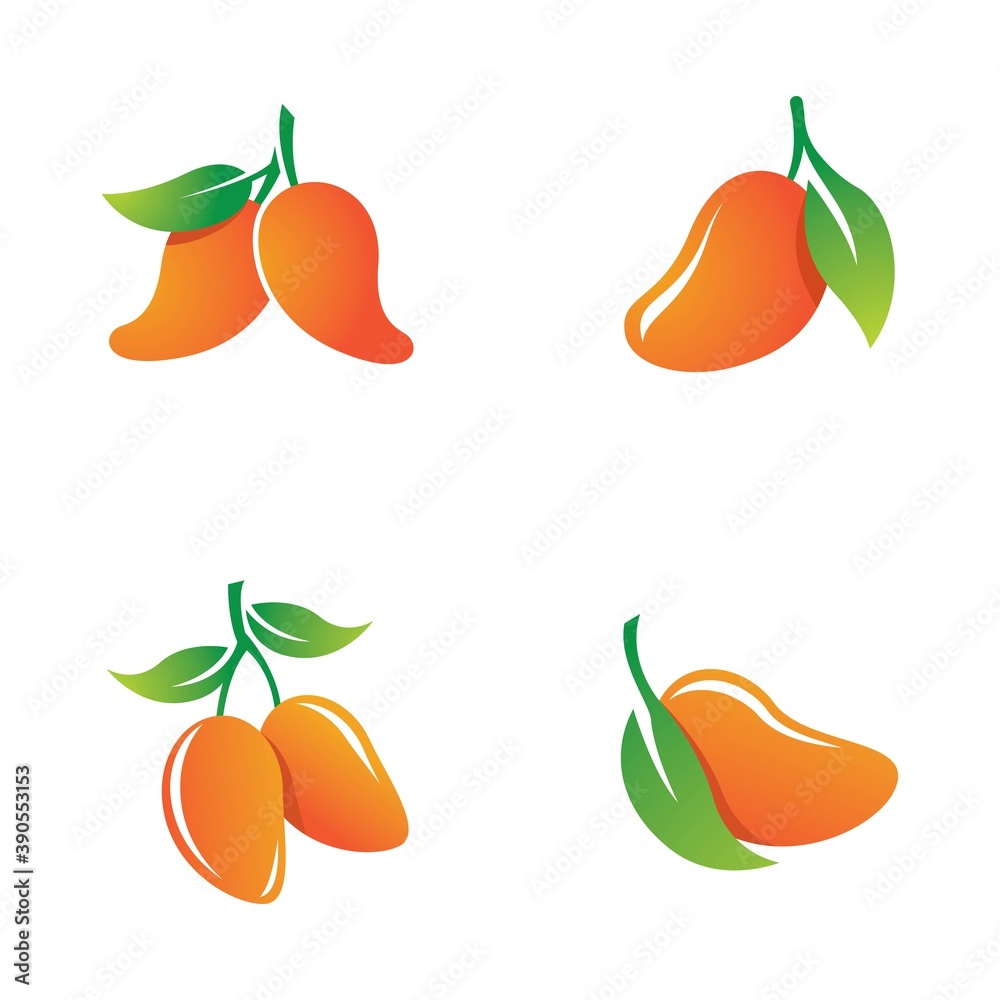 Obraz premium Mango logo images