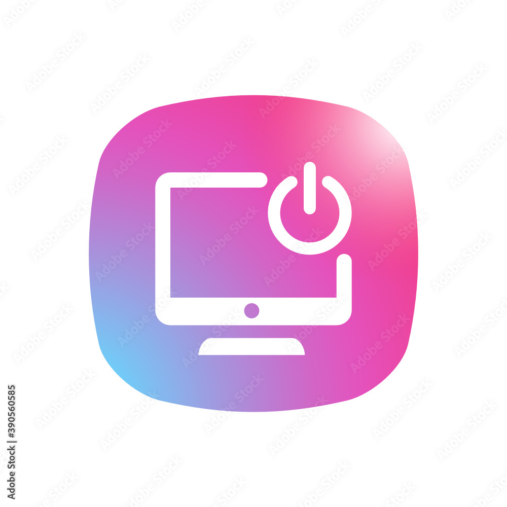 System Power - Mobile App Icon System Power - Mobile App Icon
