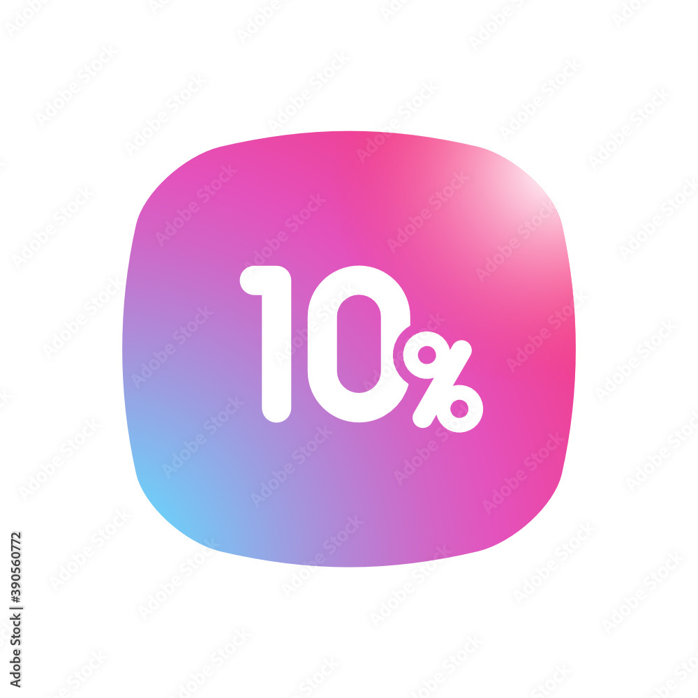 10% - Mobile App Icon