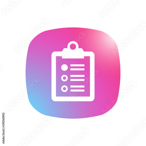 List - Mobile App Icon