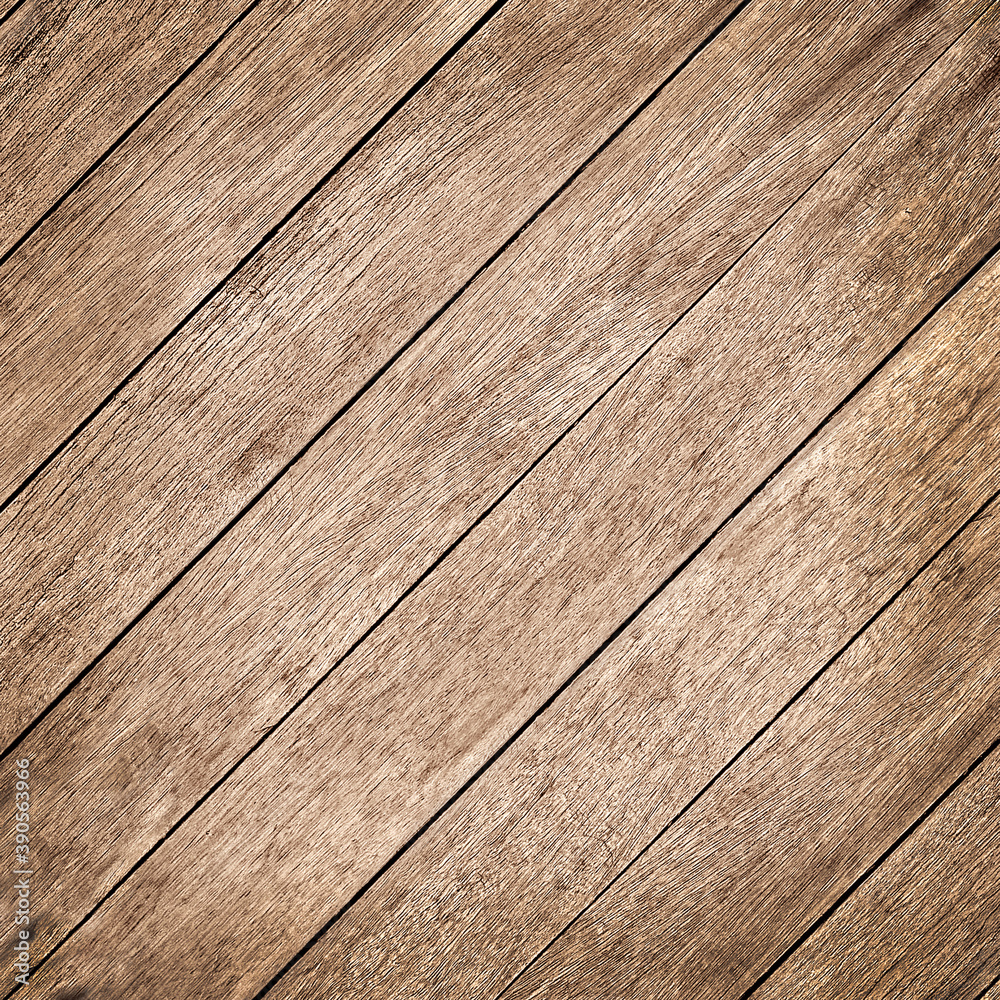 Obraz premium Old Brown wood wall texture abstract background