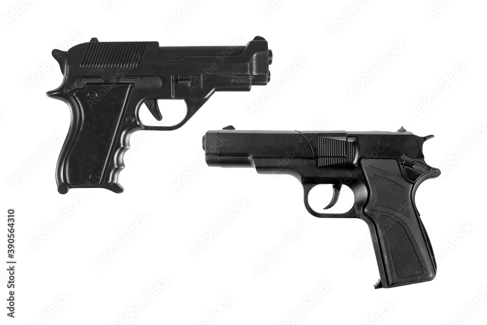 gun toy isolated isolated on white with clipping path included. gun toy isolated isolated on white with clipping path included.