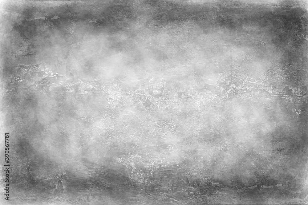 Fototapeta premium gray stucco grunge wall, abstract background gray wall blank